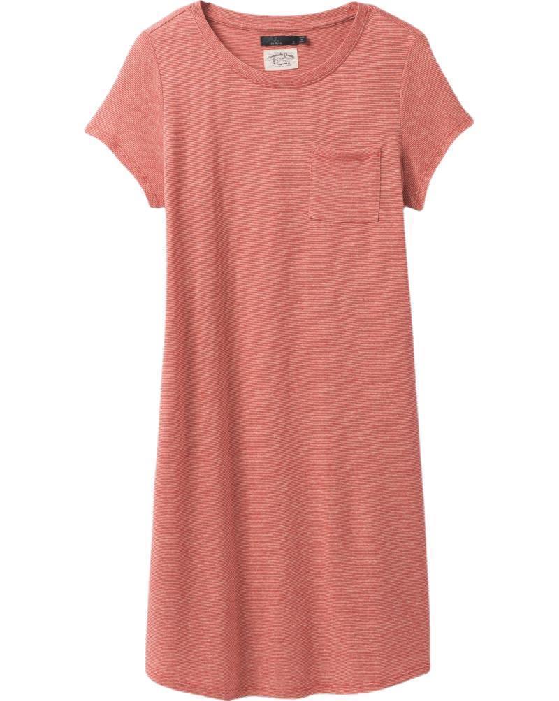 Elana Cozy Up Dress - ginger flower stripe 1