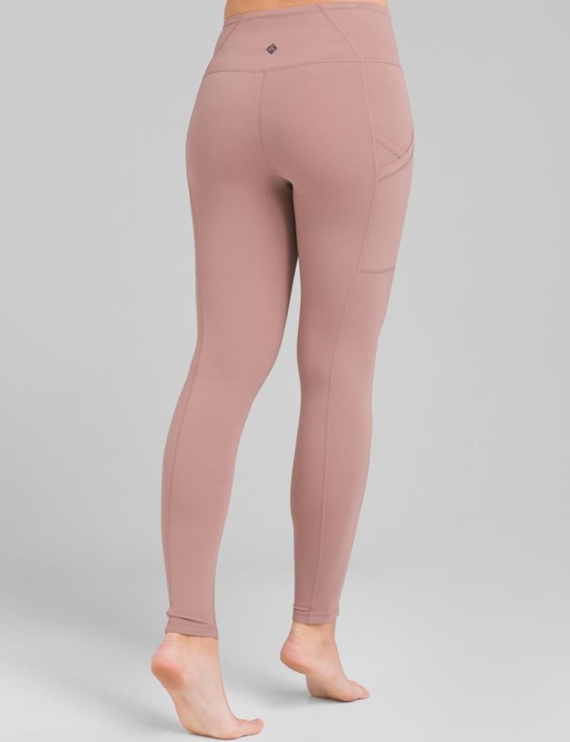 Electa Leggings - Womens - Dark Mauve 2
