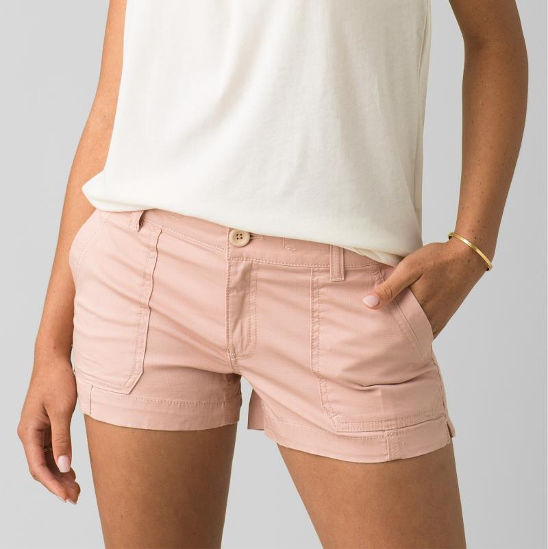 Elle Shorts, 3" Inseam - Womens - Champagne 2