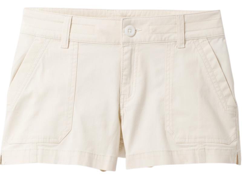 Elle Shorts, 5" Inseam - Womens - Chalk 1