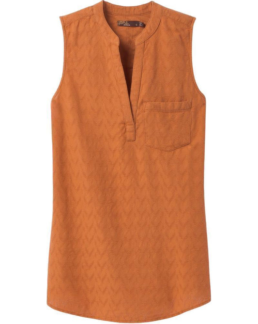 Emery Run Tunic - Womens - copper zig 1