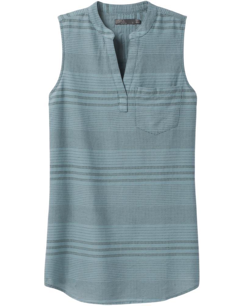 Emery Run Tunic - Womens - luna blue stripe 1