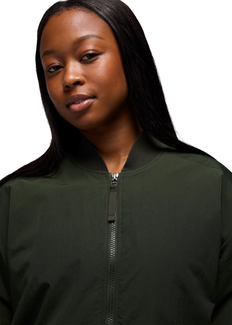 Encinitas Bomber Jacket - Womens - nori 1
