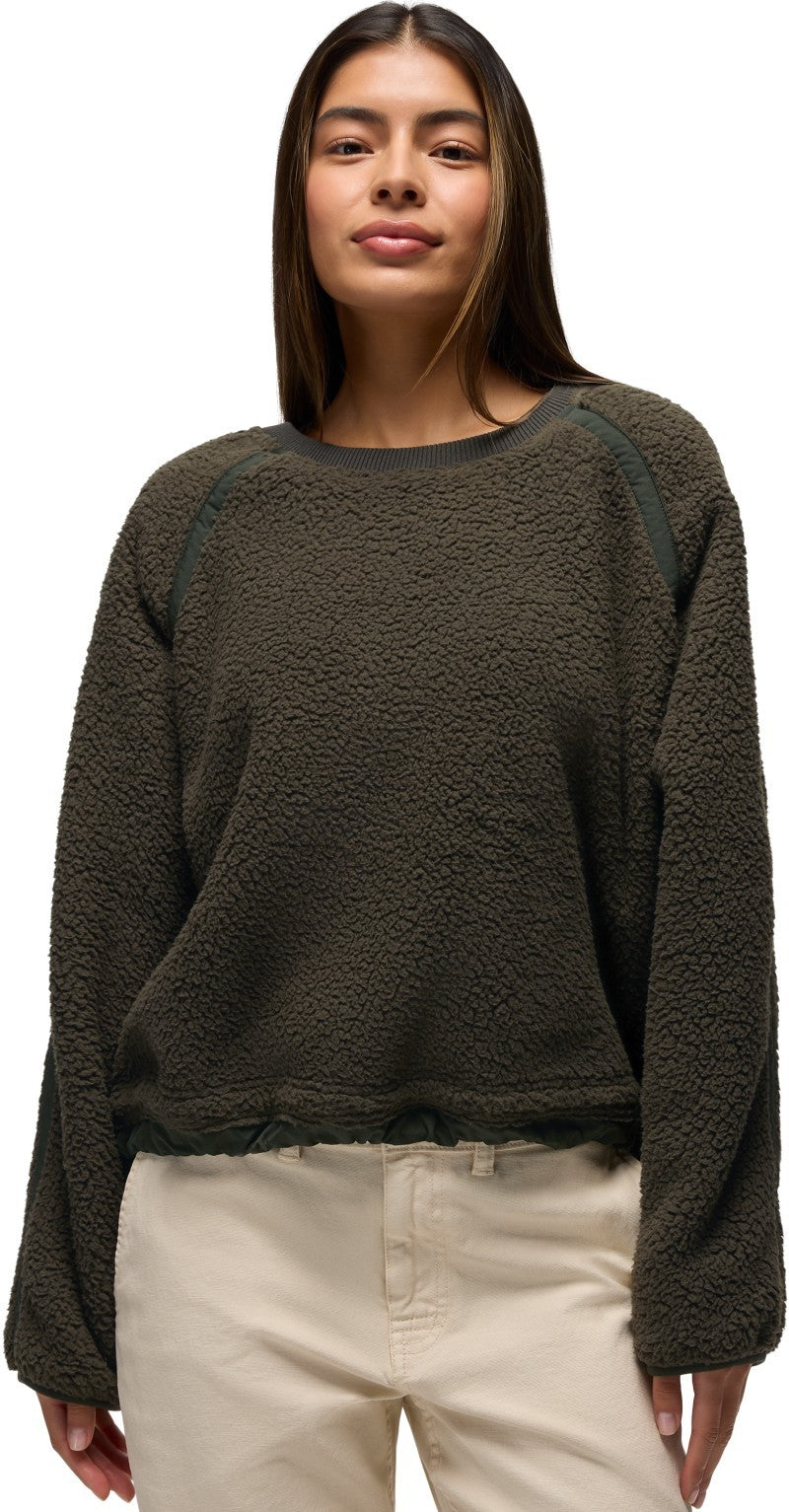 Encinitas Fleece Crew - Womens - nori 1