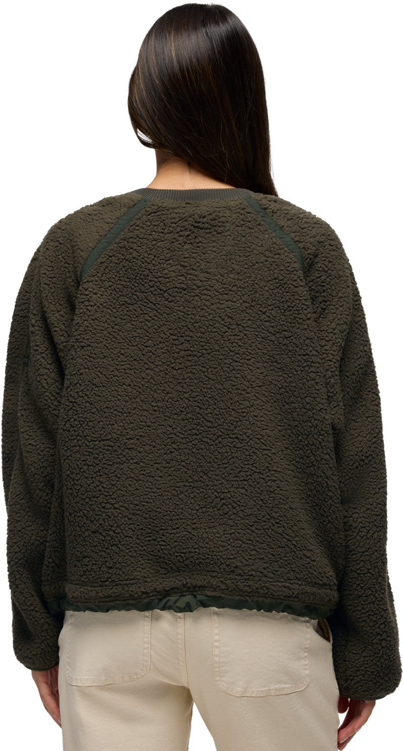Encinitas Fleece Crew - Womens - nori 1