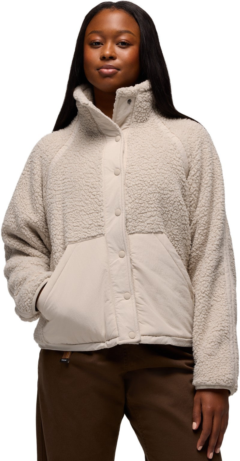 Encinitas Fleece Jacket - Womens - almond 1