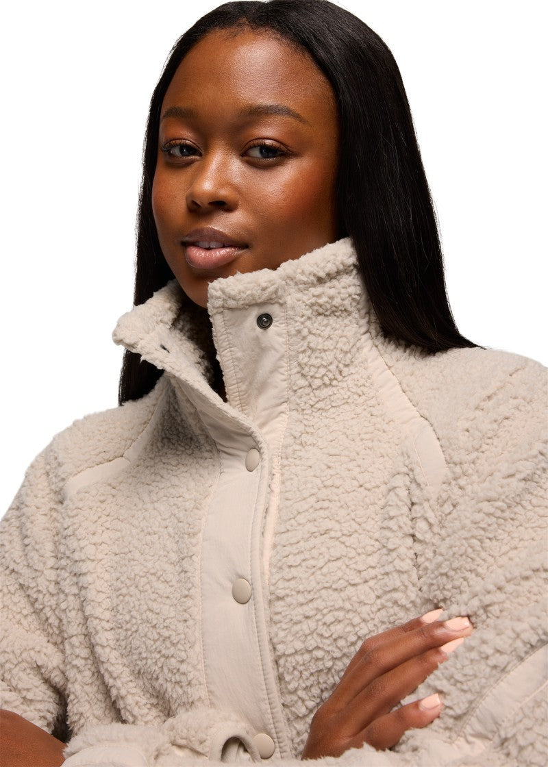 Encinitas Fleece Jacket - Womens - almond 1