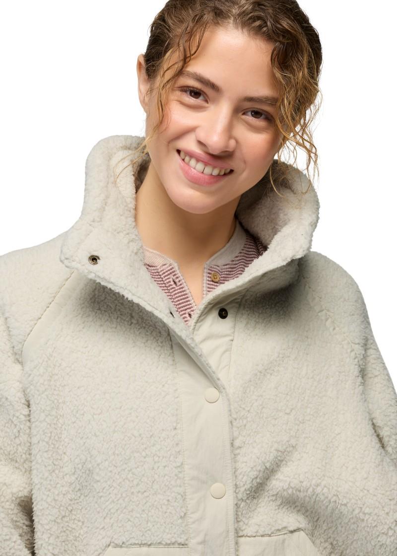 Encinitas Fleece Jacket - Womens - beach pebble 1