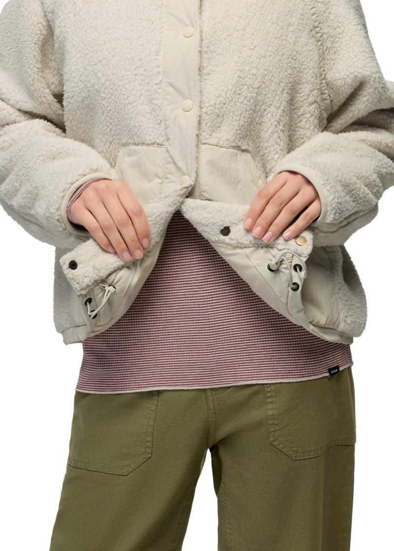 Encinitas Fleece Jacket - Womens - beach pebble 1