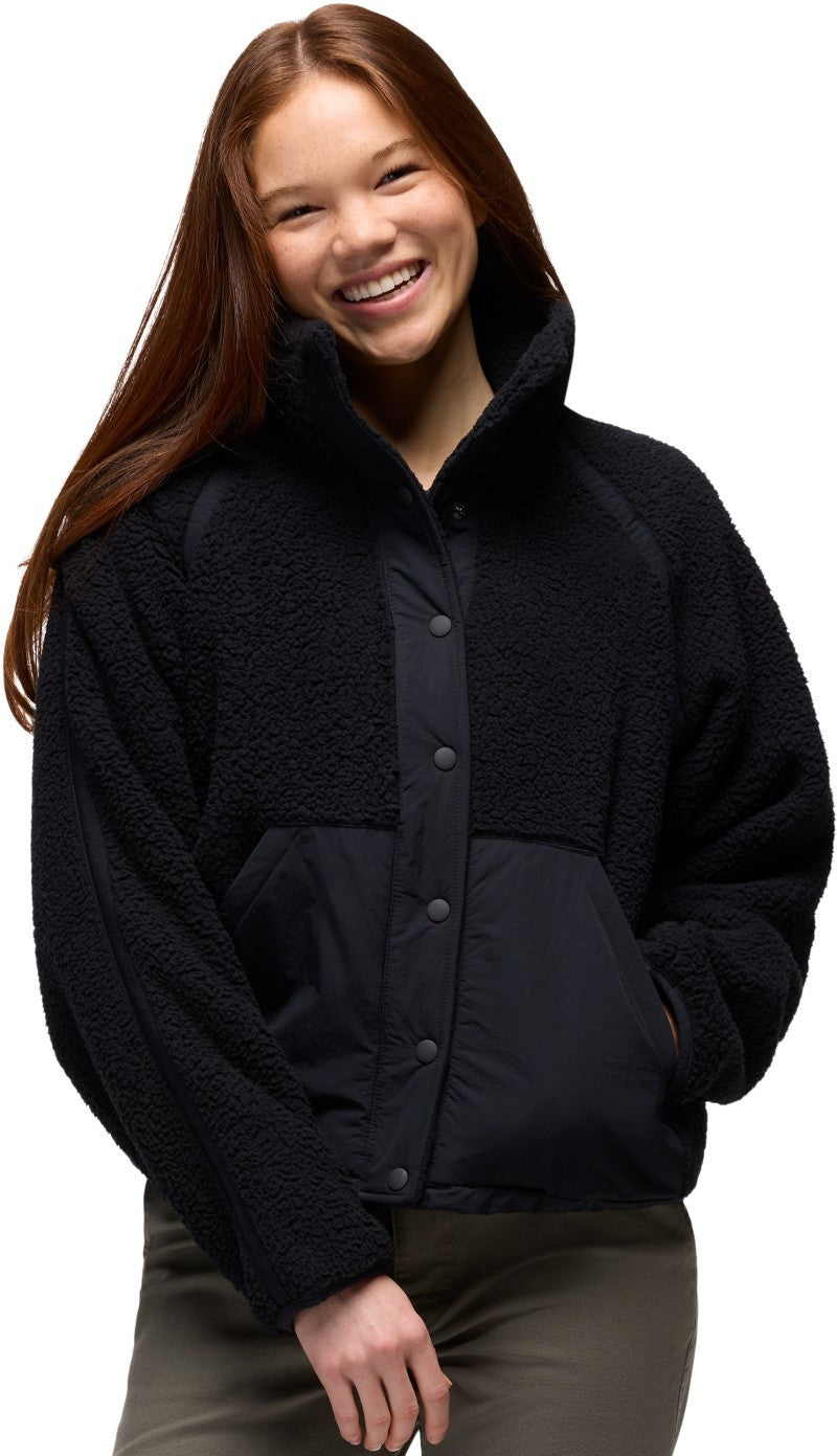 Encinitas Fleece Jacket - Womens - black 1