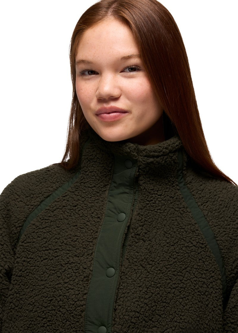 Encinitas Fleece Jacket - Womens - nori 1