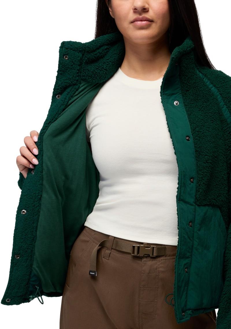 Encinitas Fleece Jacket - Womens - root green 1
