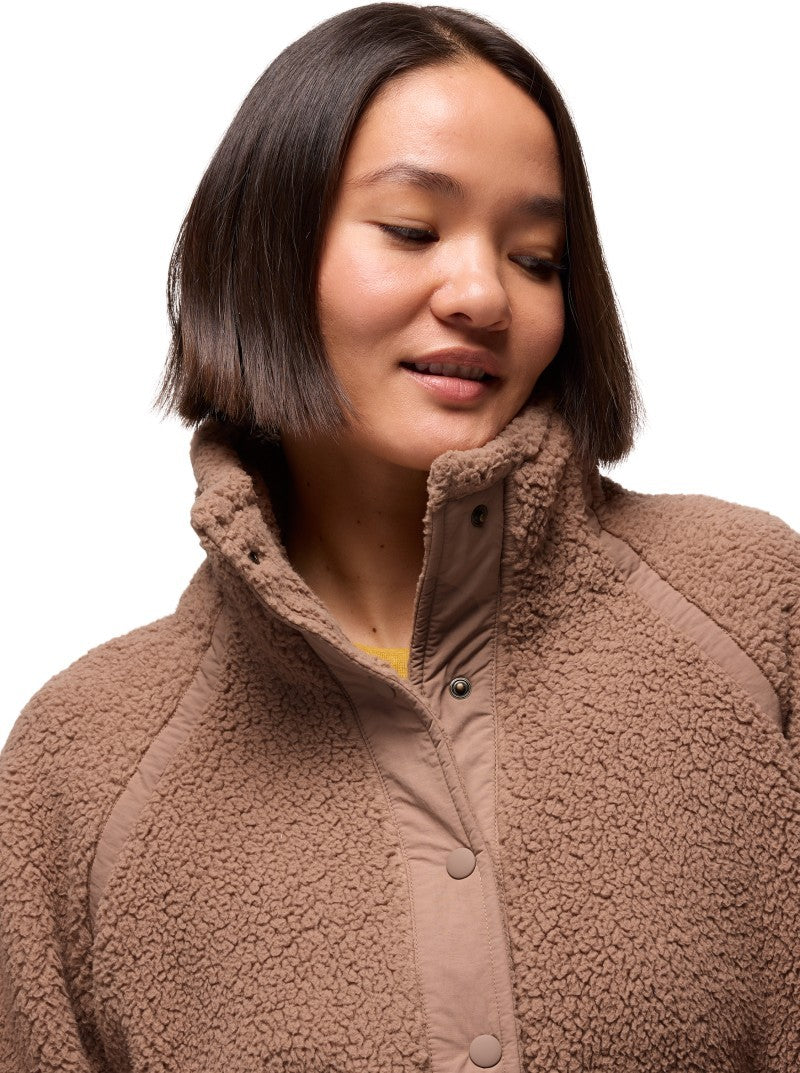 Encinitas Fleece Jacket - Womens - shroom 1