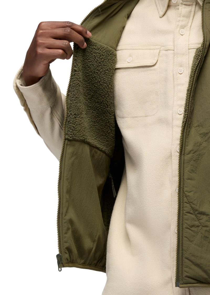Encinitas Reversible Vest - Mens - cargo green 1