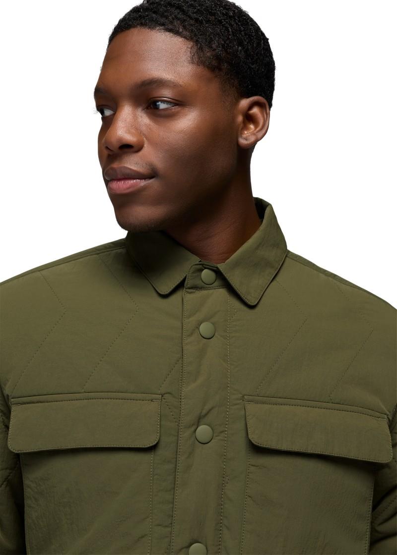 Encinitas Shacket - Mens - cargo green 1