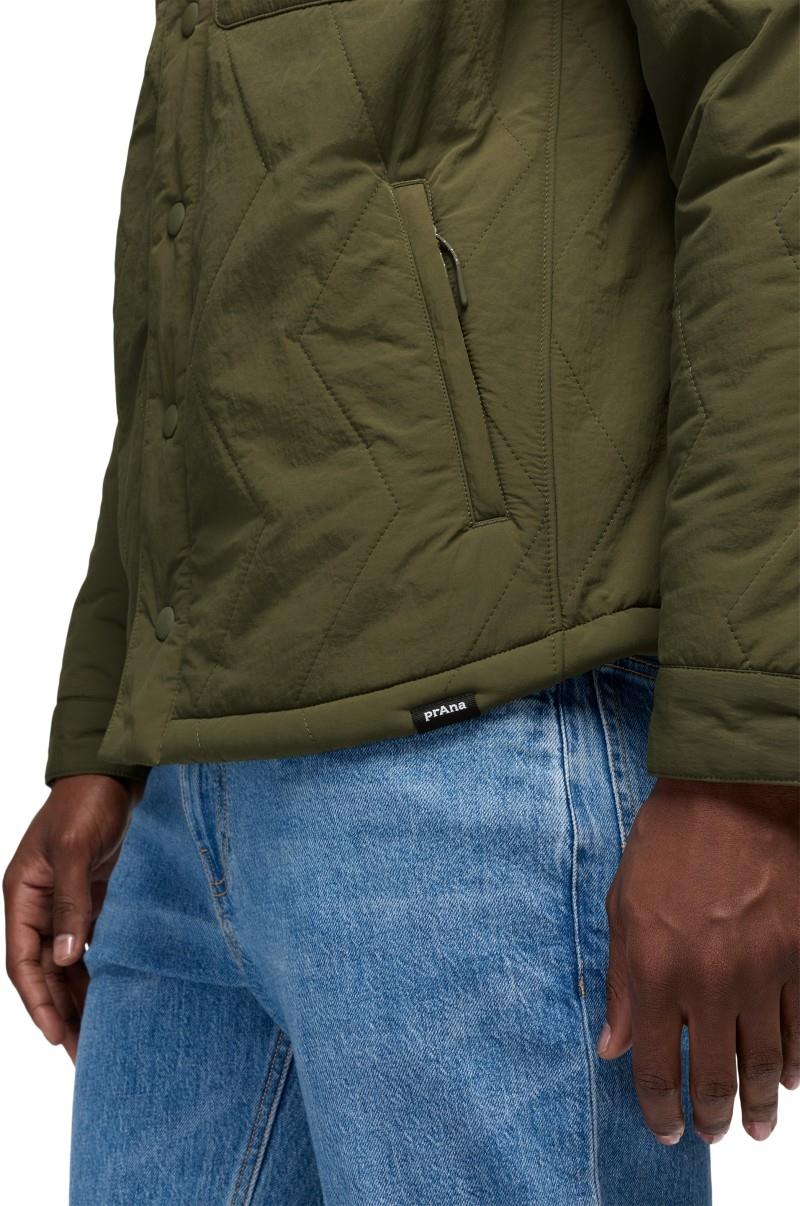 Encinitas Shacket - Mens - cargo green 1