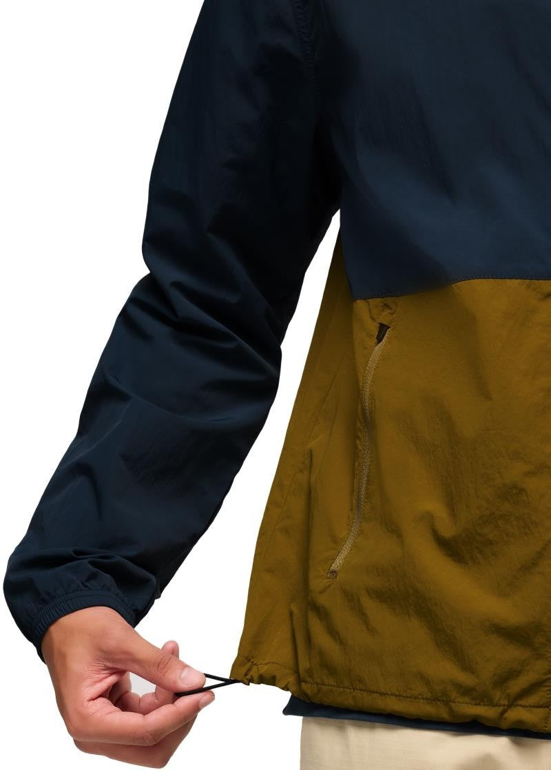 Encinitas Windbreaker - Mens - retro olive / stormy night 1