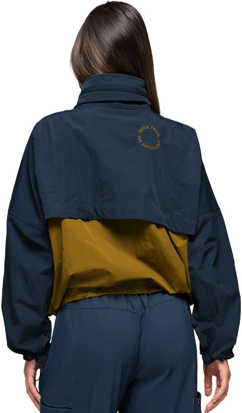 Encinitas Windbreaker - Womens - retro olive / stormy night 1