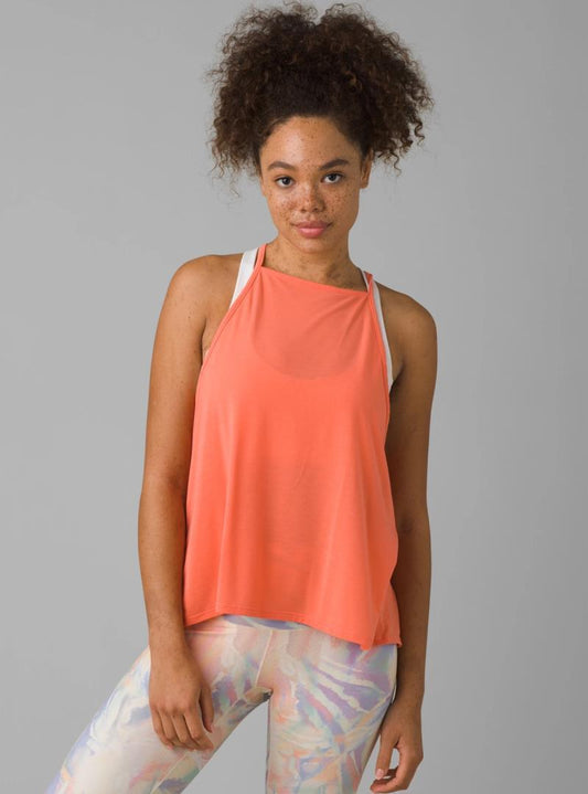 Epiquator Tank - Womens - hyper coral 1