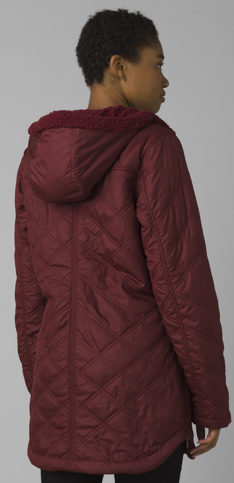 Esla Coat - Womens - Maroon 3