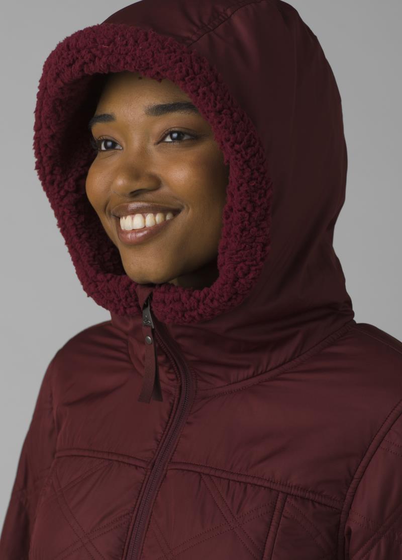 Esla Coat - Womens - Maroon 5