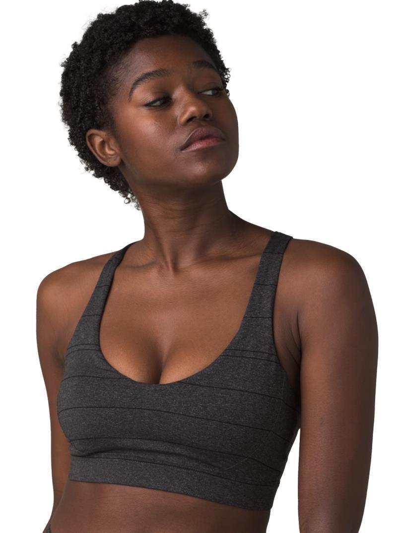 Everyday Bra - Charcoal Stripe 2