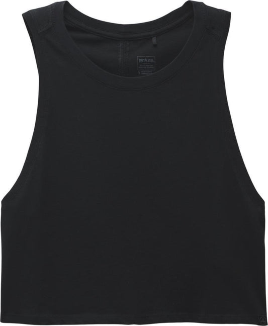 Everyday Crop Tank - Womens - Black 1