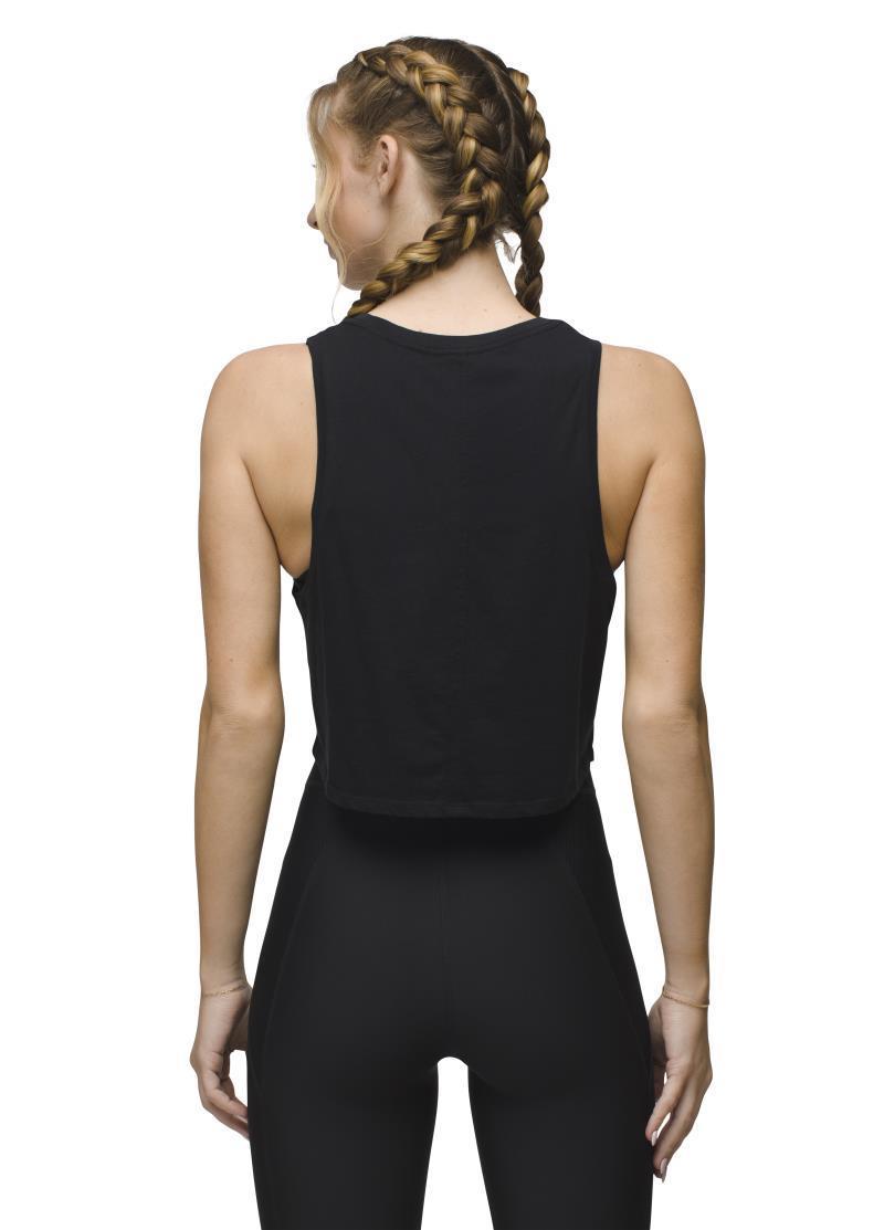 Everyday Crop Tank - Womens - Black 3