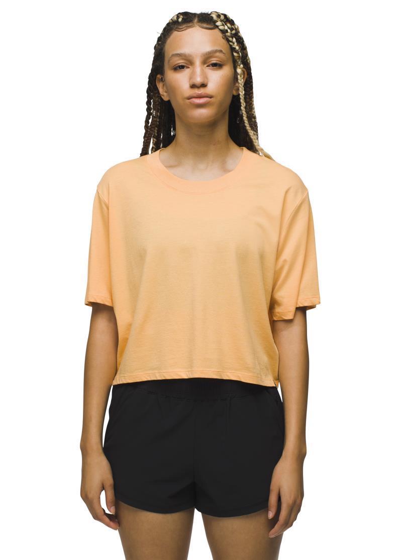 Everyday Crop Tee - Womens - Aura Glow 2