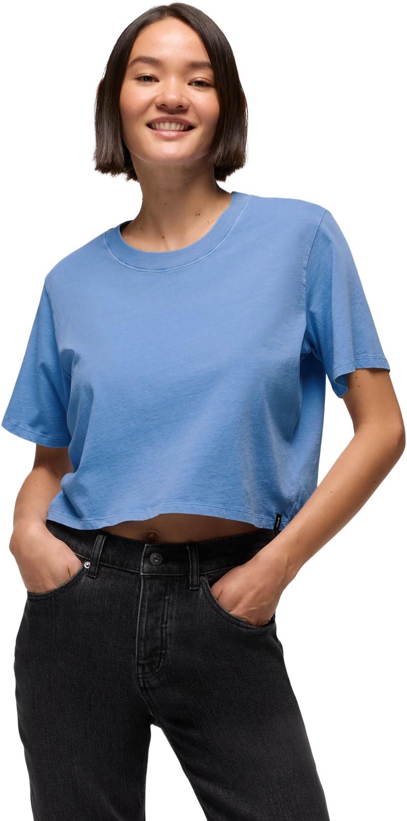 Everyday Crop Tee - Womens - blue vibes 1