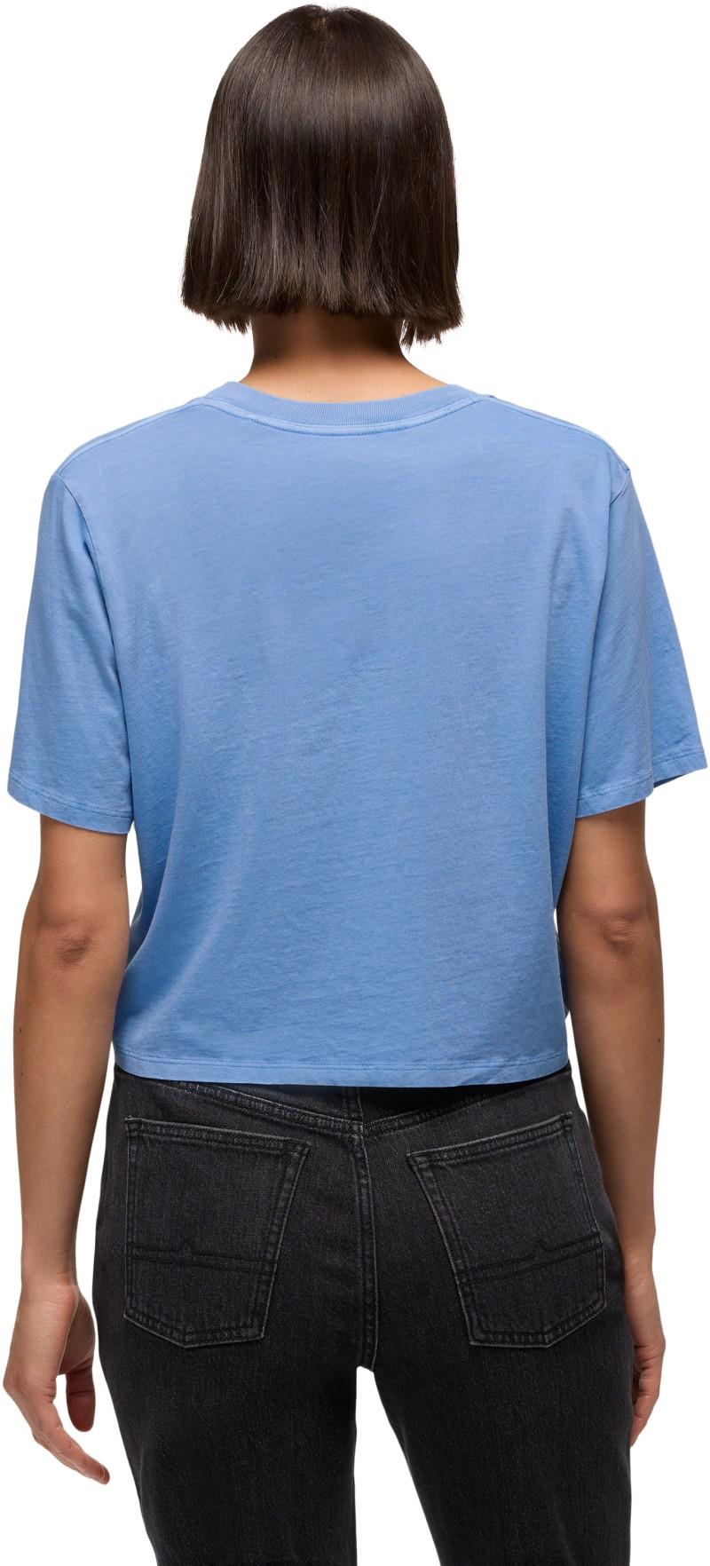 Everyday Crop Tee - Womens - blue vibes 1