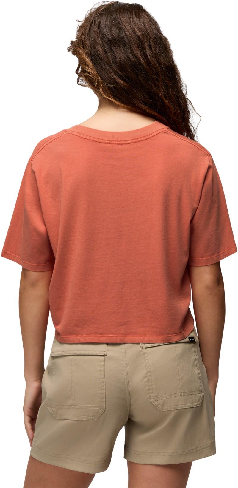 Everyday Crop Tee - Womens - lychee 1