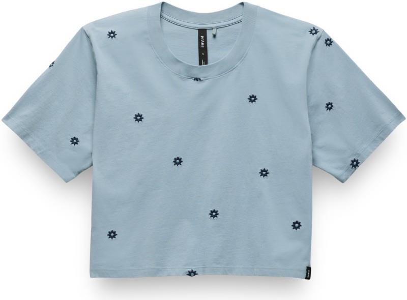 Everyday Daisy Crop Tee - Womens - glacier skies 1