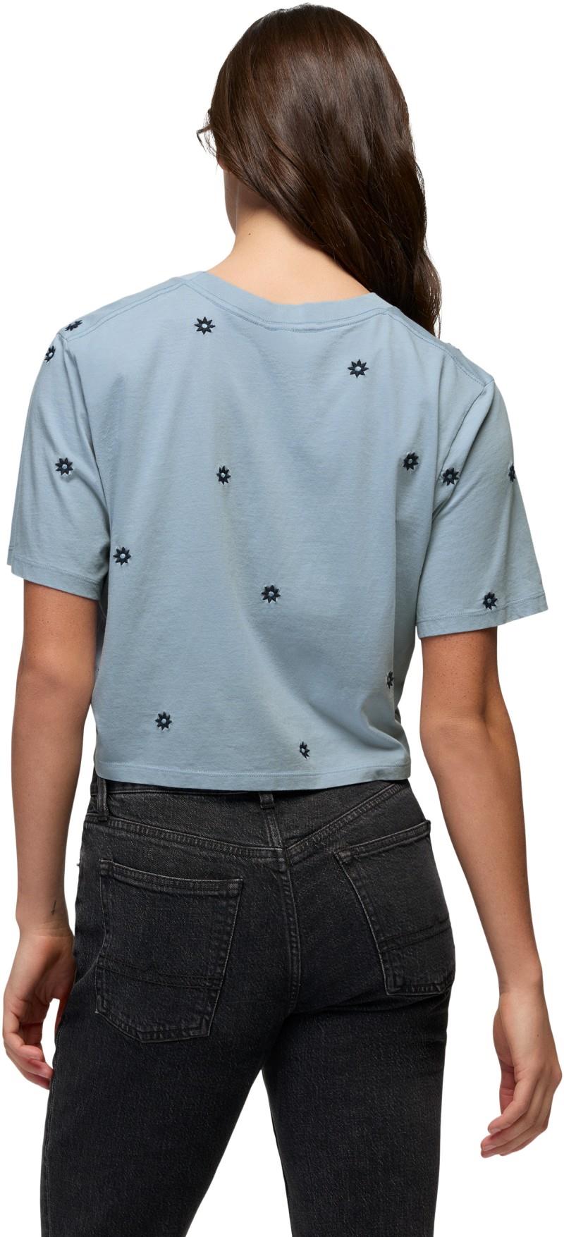 Everyday Daisy Crop Tee - Womens - glacier skies 1