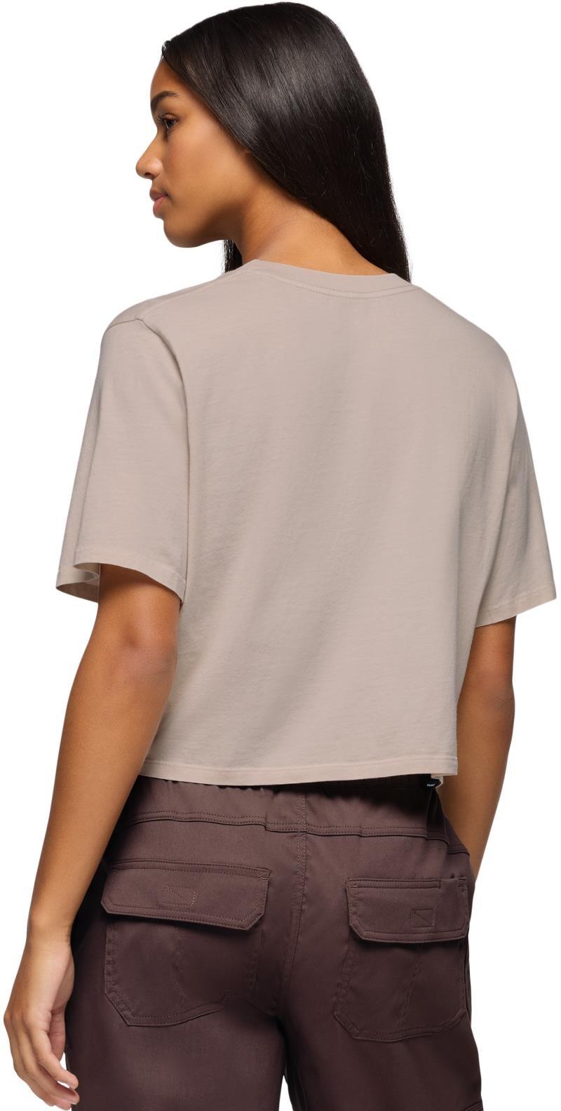 Everyday Graphic Crop tee - Womens - almond mind eraser 1