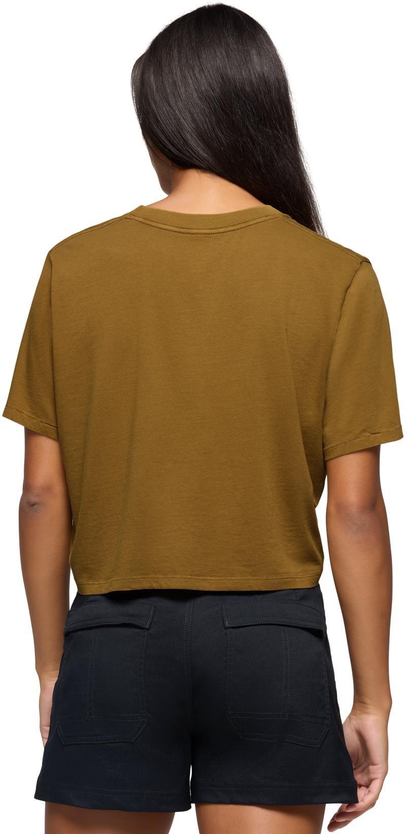 Everyday Graphic Crop tee - Womens - retro olive sunshine daydream 1