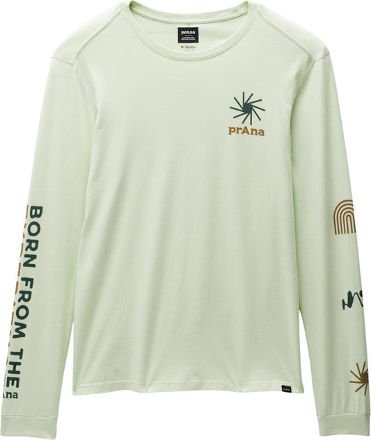 Everyday Graphic LS Tee - Mens - Pale Aloe Arch 1