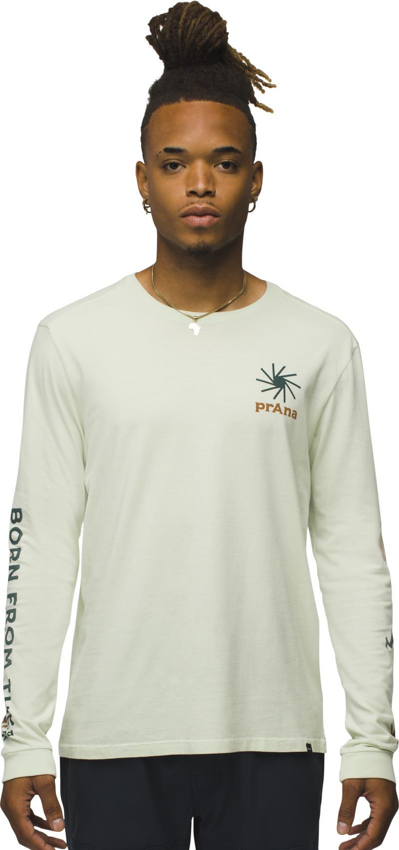 Everyday Graphic LS Tee - Mens - Pale Aloe Arch 2