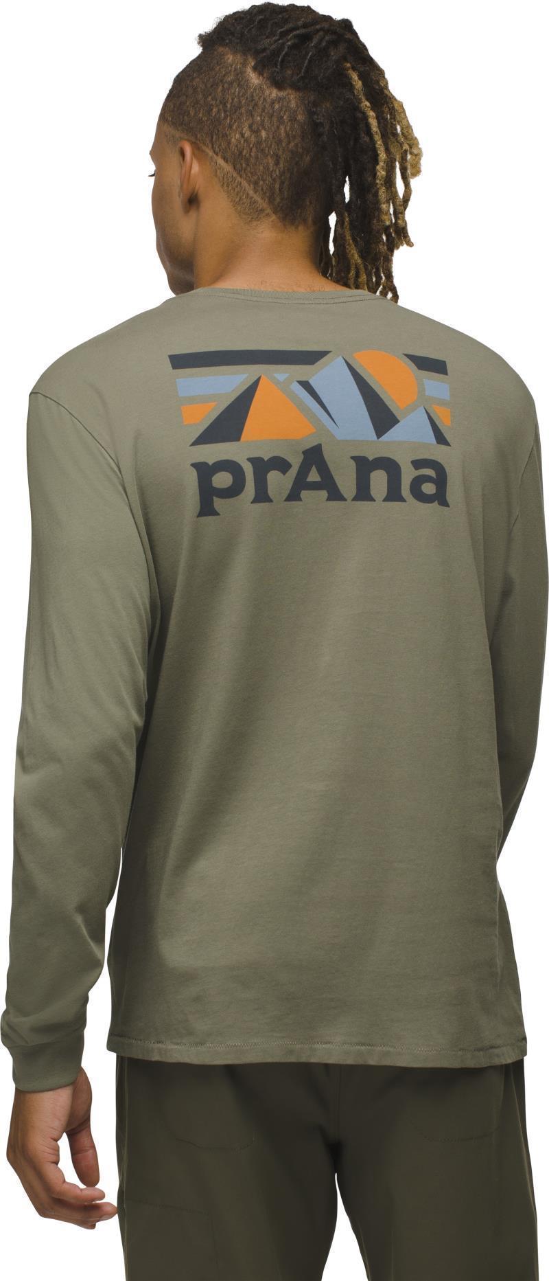 Everyday Graphic LS Tee - Mens - Rye Green Standard 3
