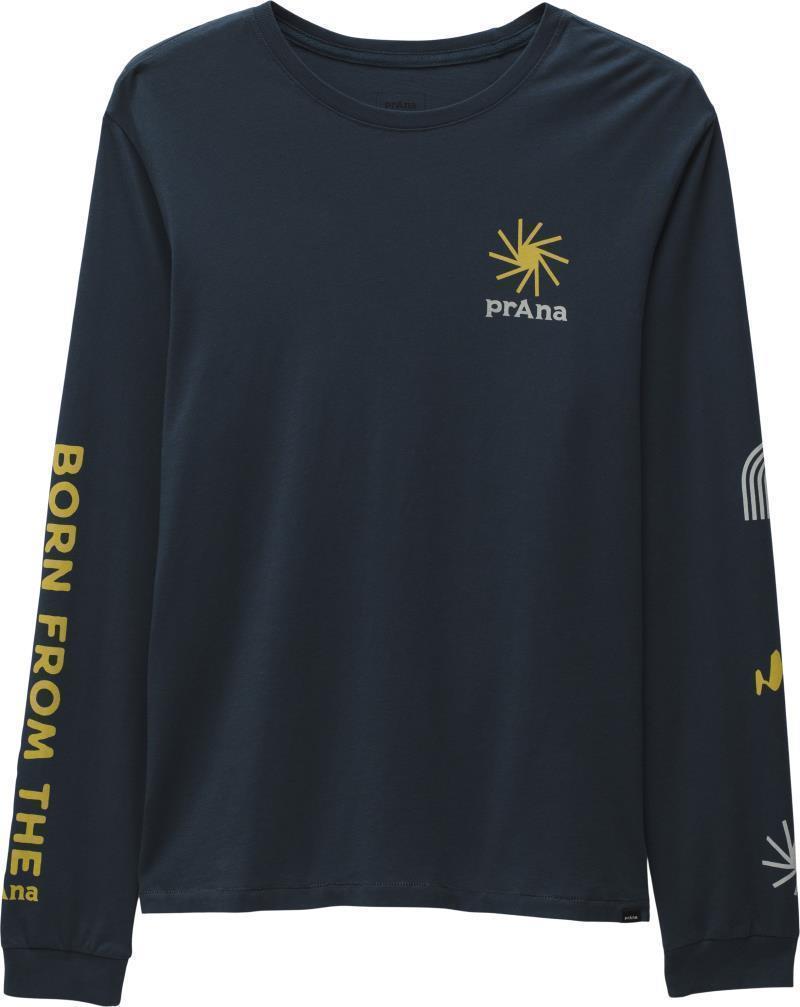 Everyday Graphic LS Tee - Mens - Stormy Night Slogan 1