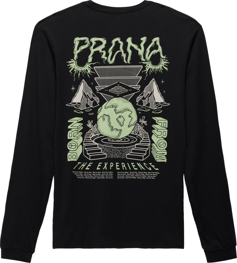 Everyday Graphic LS Tee - Mens - black awake 1