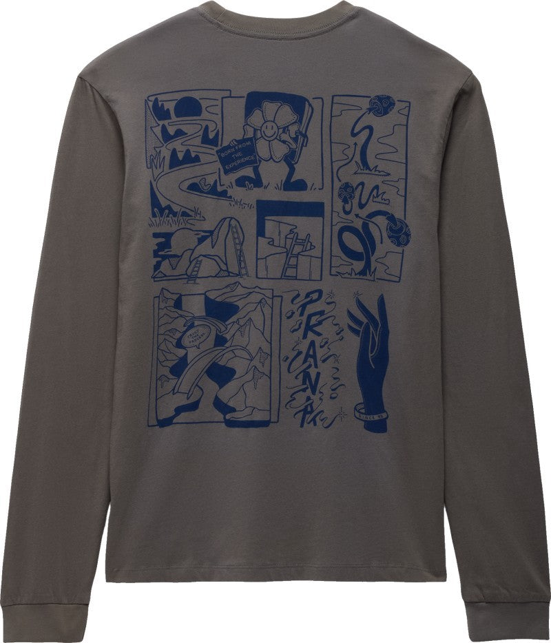 Everyday Graphic LS Tee - Mens - thyme storybook 1
