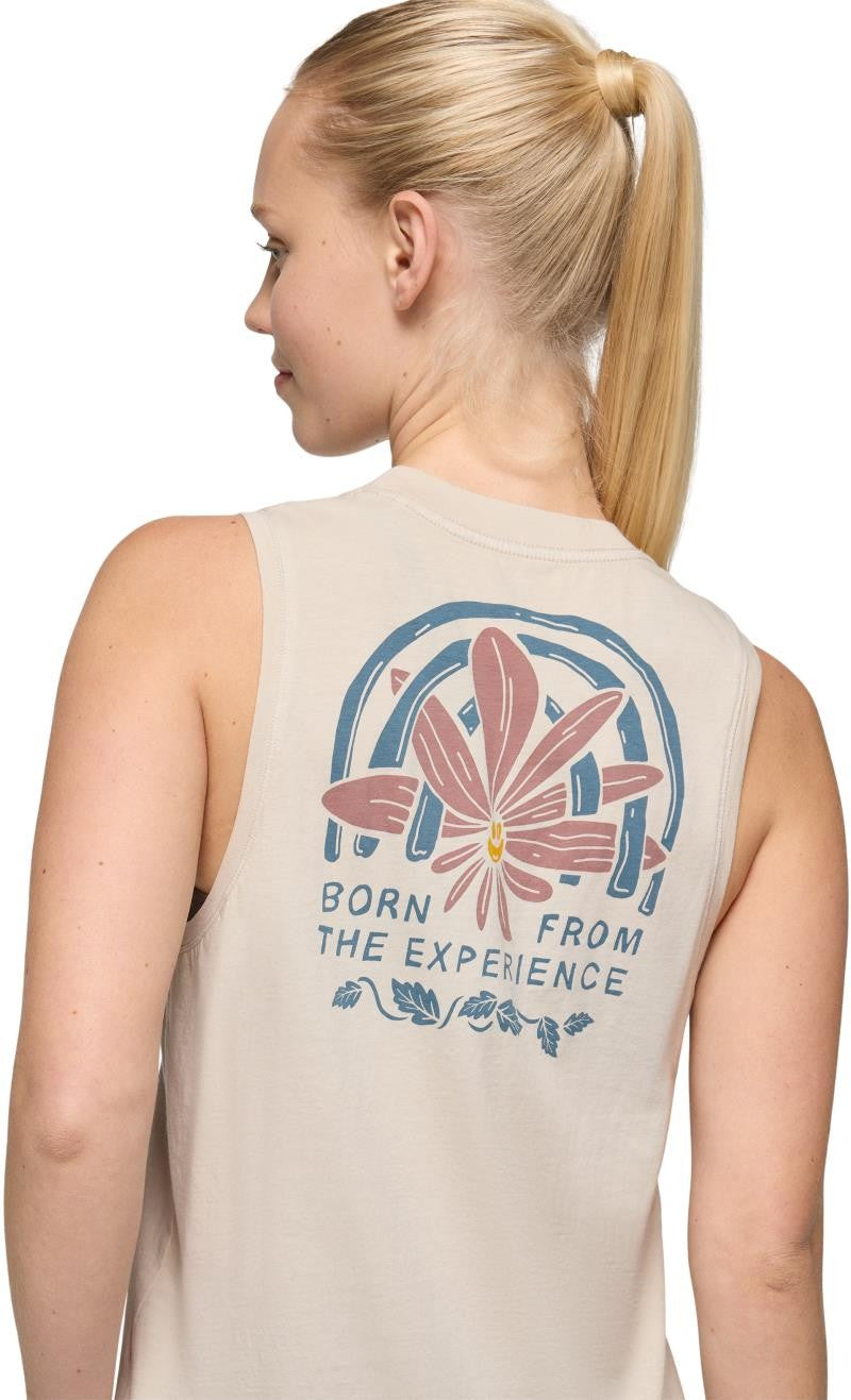 Everyday Graphic Tank - Womens - almond happy petals 1
