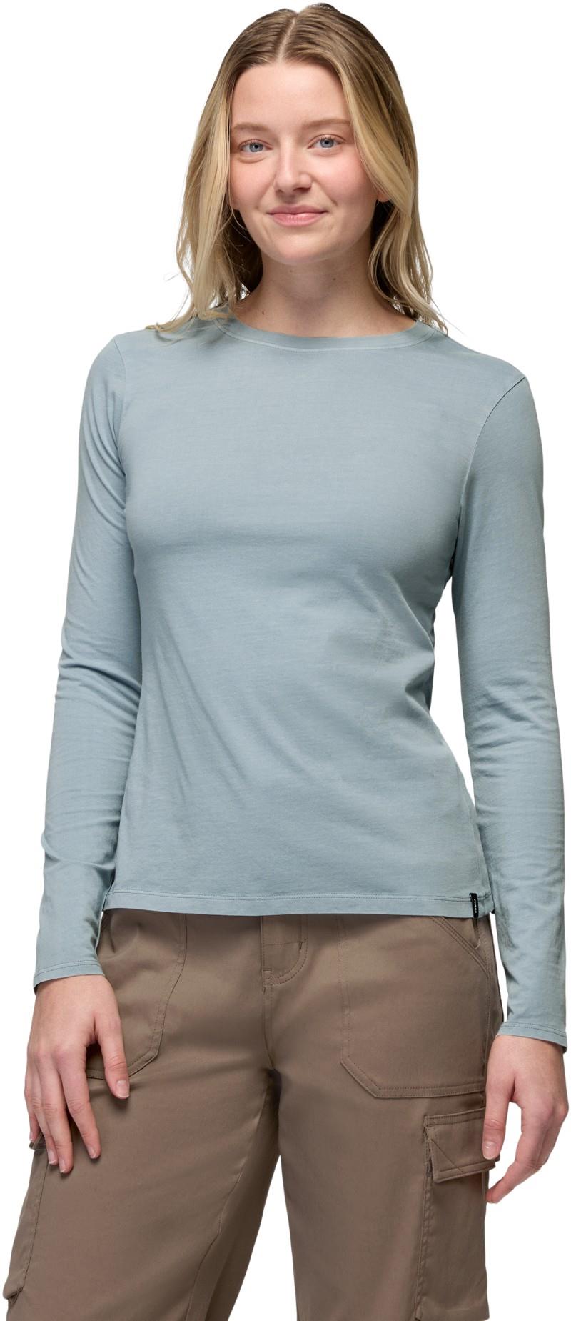 Everyday LS Tee - Womens - glacier skies 1