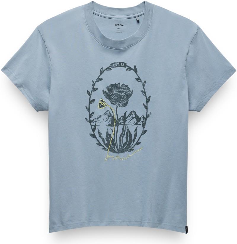 Everyday Mtn Flower SS Tee - Womens - glacier skies 1