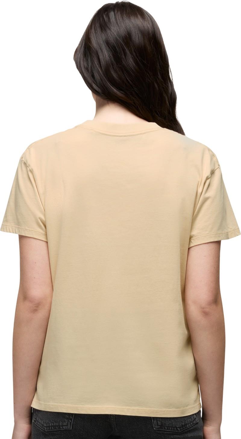 Everyday Open Heart SS Tee - Womens - stone 1