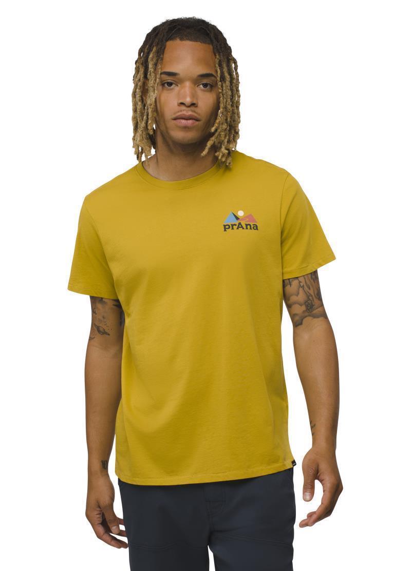 Everyday Peaks SS Tee - Mens - golden leaf 1