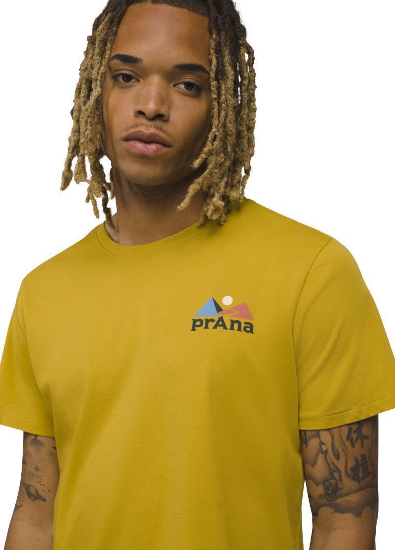 Everyday Peaks SS Tee - Mens - golden leaf 1