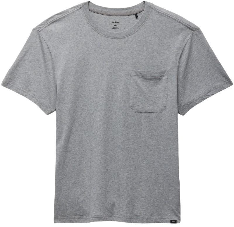 Everyday Pocket SS Tee - Mens - medium heather grey 1