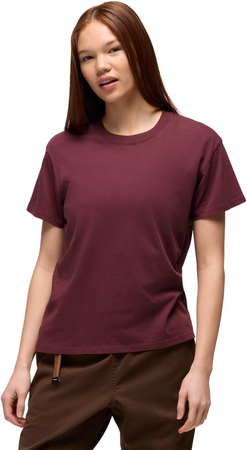 Everyday SS Tee - Womens - deep vino 1